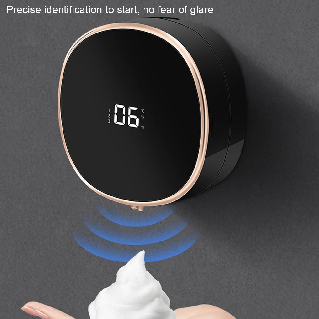 Home Bathroom Soap Dispenser - Automatic Touch-Free IntelliSense Adjustable Liquid Soap