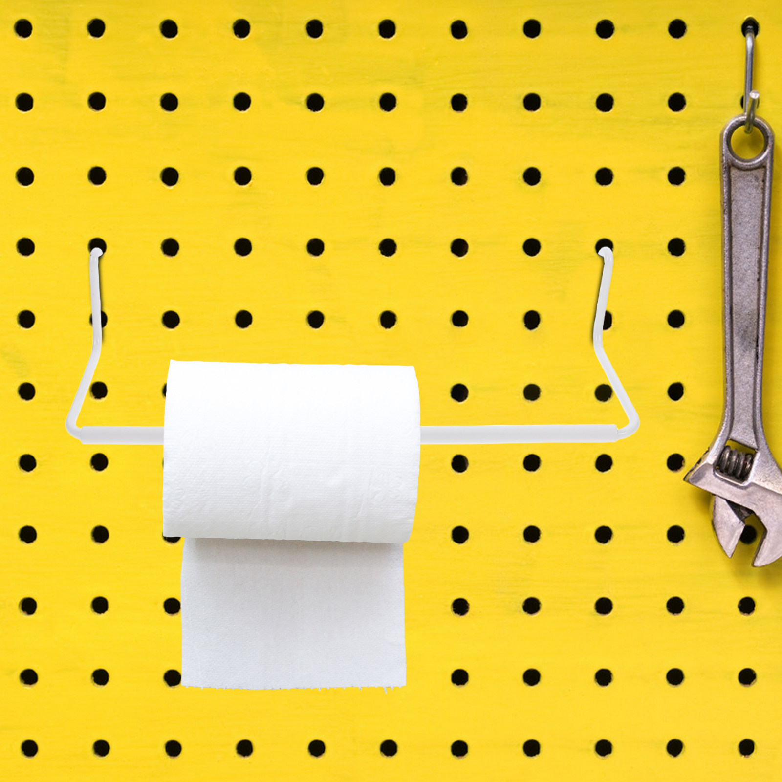 2Pcs Stainless Steel Pegboard  - đánh giá và giá Home Bathroom Paper Towels
