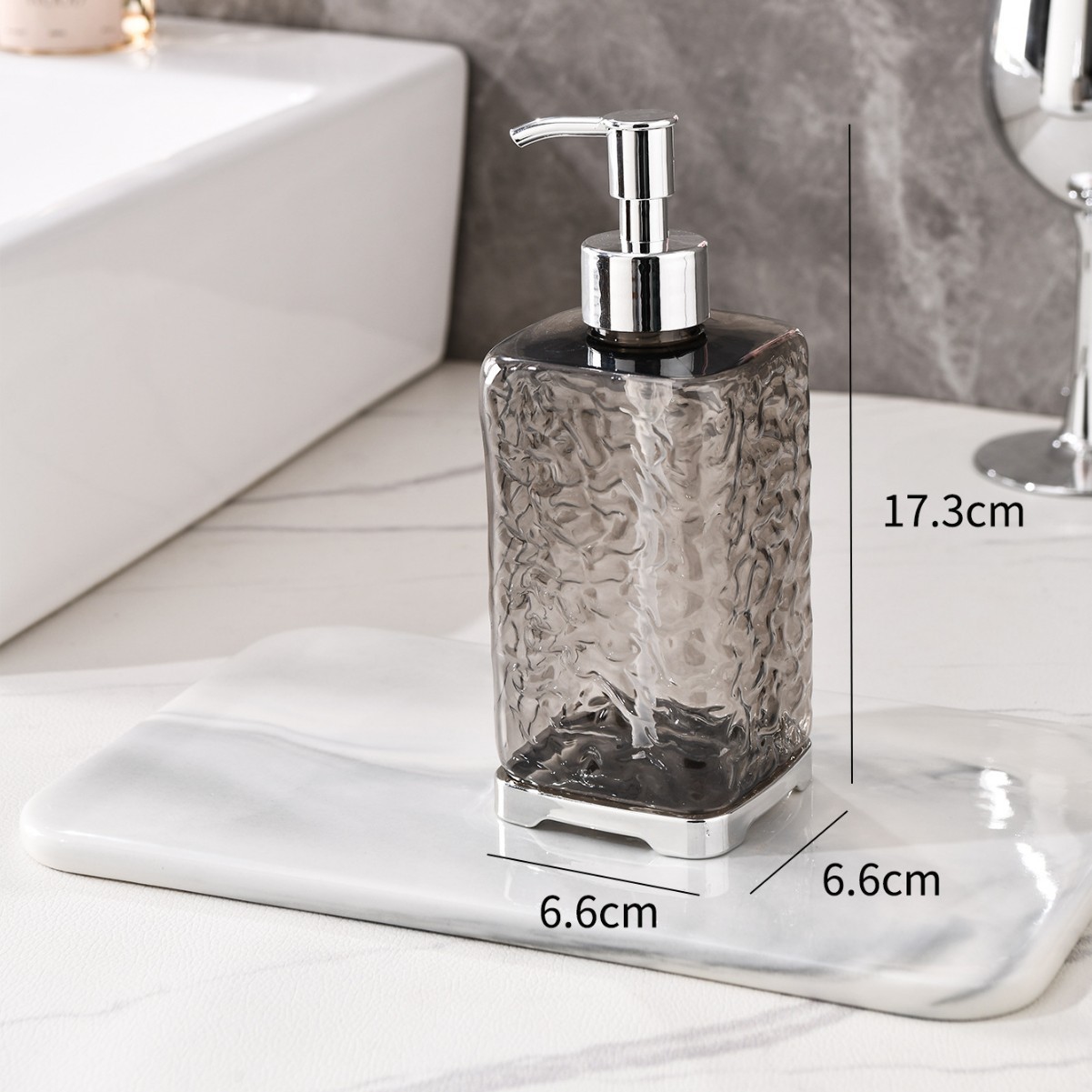 1pc Luxury Hand Sanitizer Bott - đánh giá và giá Home Bathroom Soap Dispenser