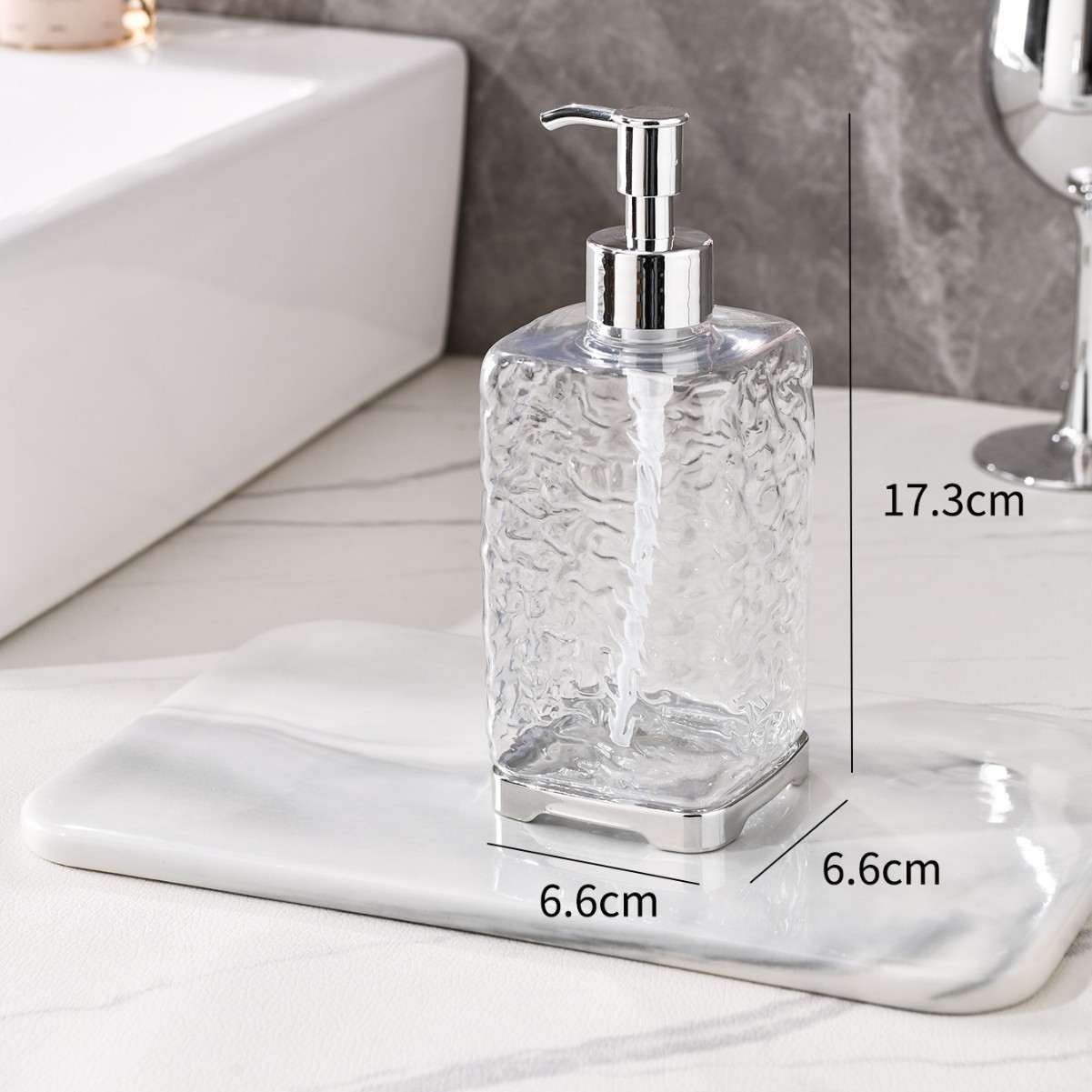 1pc Luxury Hand Sanitizer Bott - đánh giá và giá Home Bathroom Soap Dispenser