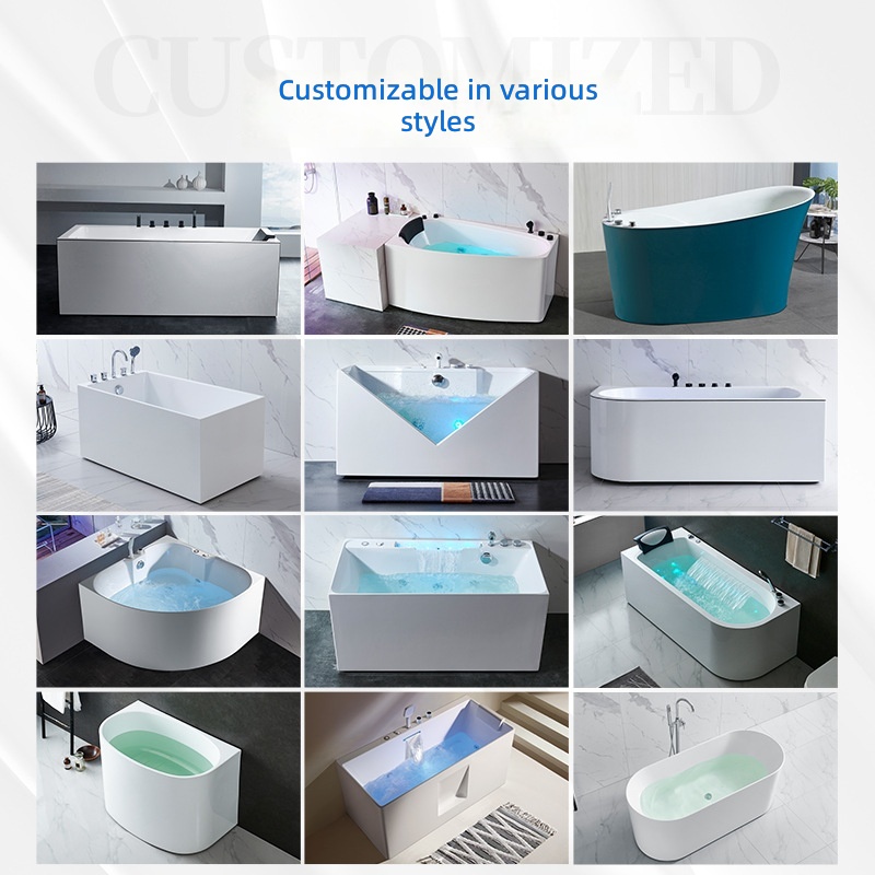 Acrylic Massage Bathtub, Smart - đánh giá và giá Home Bathroom Jacuzzi