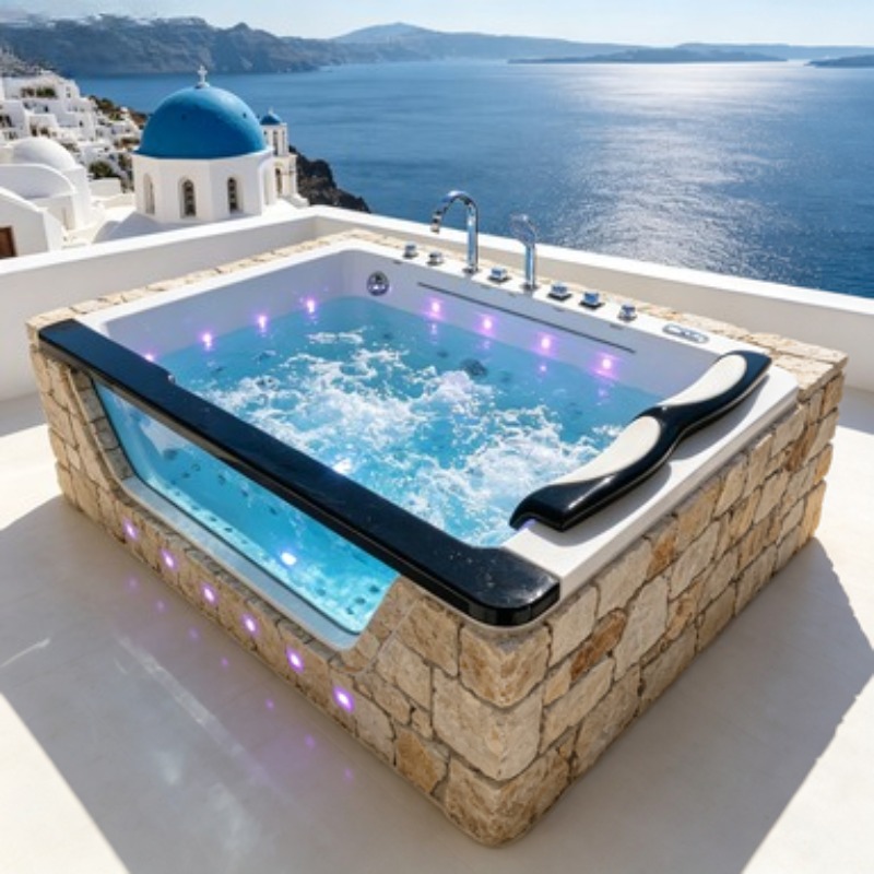 4 Person Outdoor Spa Hot Tub W - đánh giá và giá Home Bathroom Jacuzzi