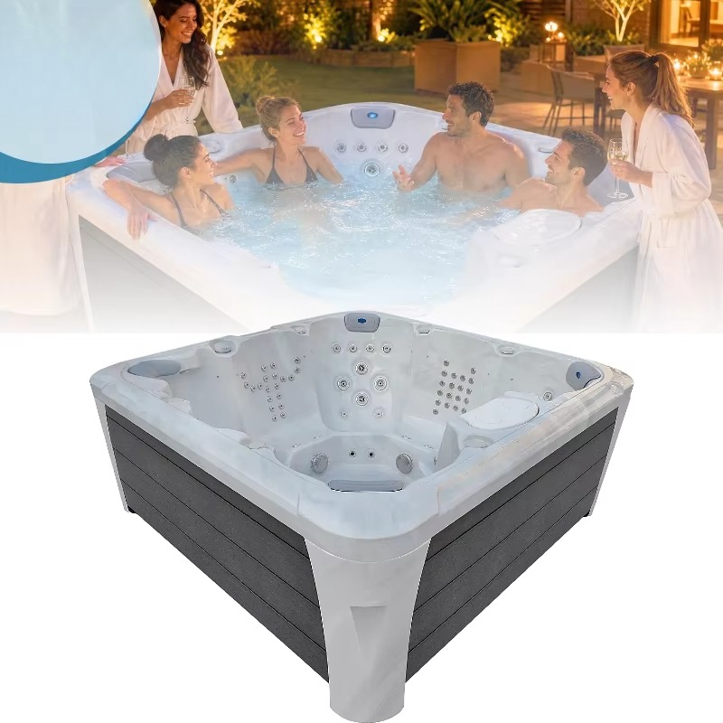 4 Person Outdoor Whirlpool Spa - đánh giá và giá Home Bathroom Jacuzzi