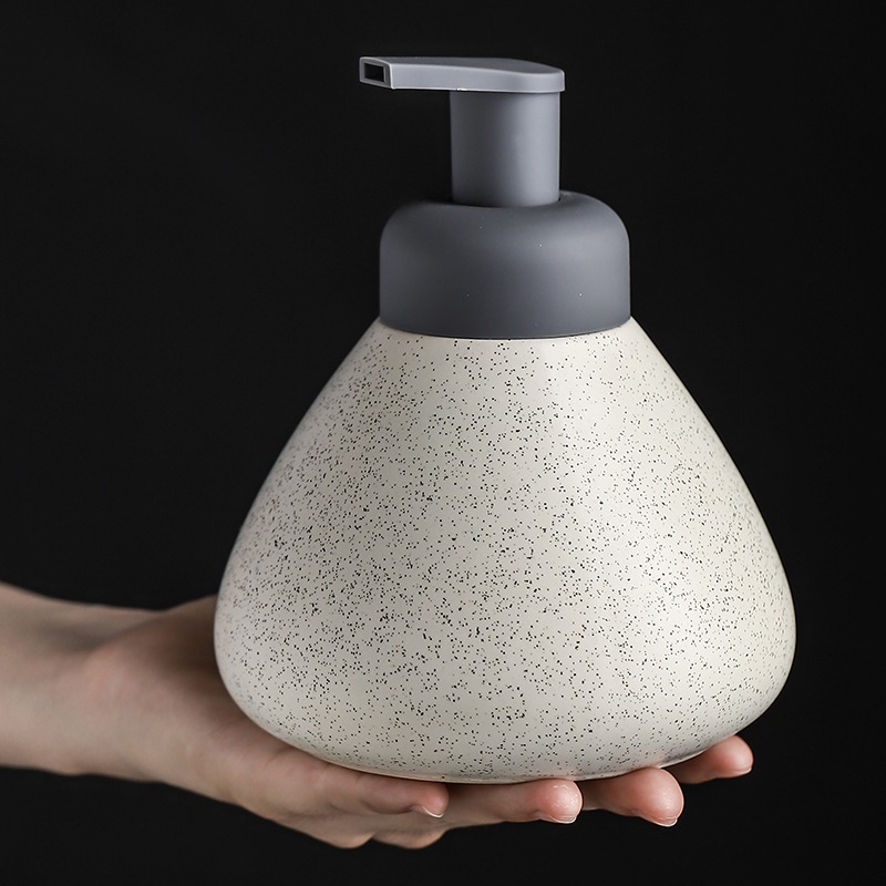 Bathroom Ceramic Mousse Dispen - đánh giá và giá Home Bathroom Soap Dispenser
