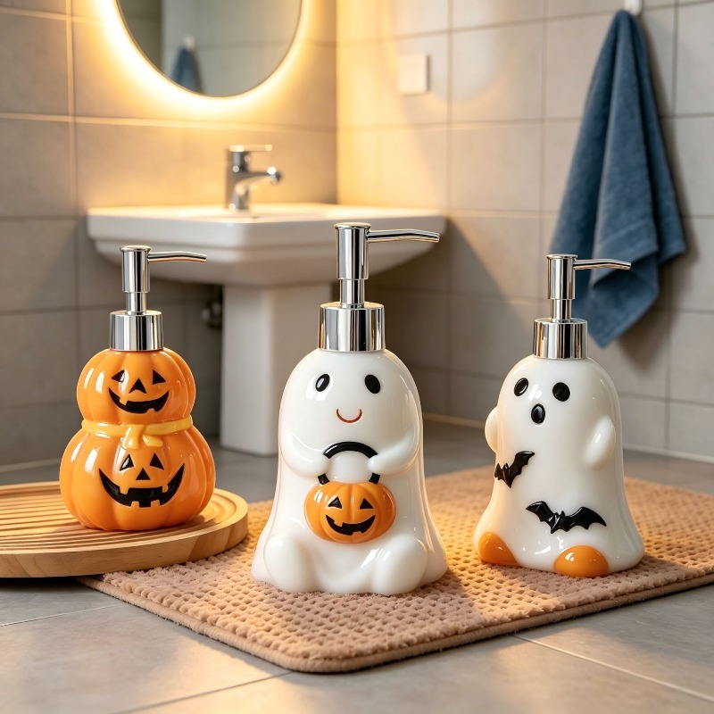 280ML Halloween Ghost Pumpkin  - đánh giá và giá Home Bathroom Soap Dispenser