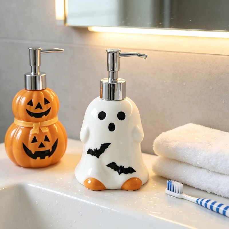 280ML Halloween Ghost Pumpkin  - đánh giá và giá Home Bathroom Soap Dispenser
