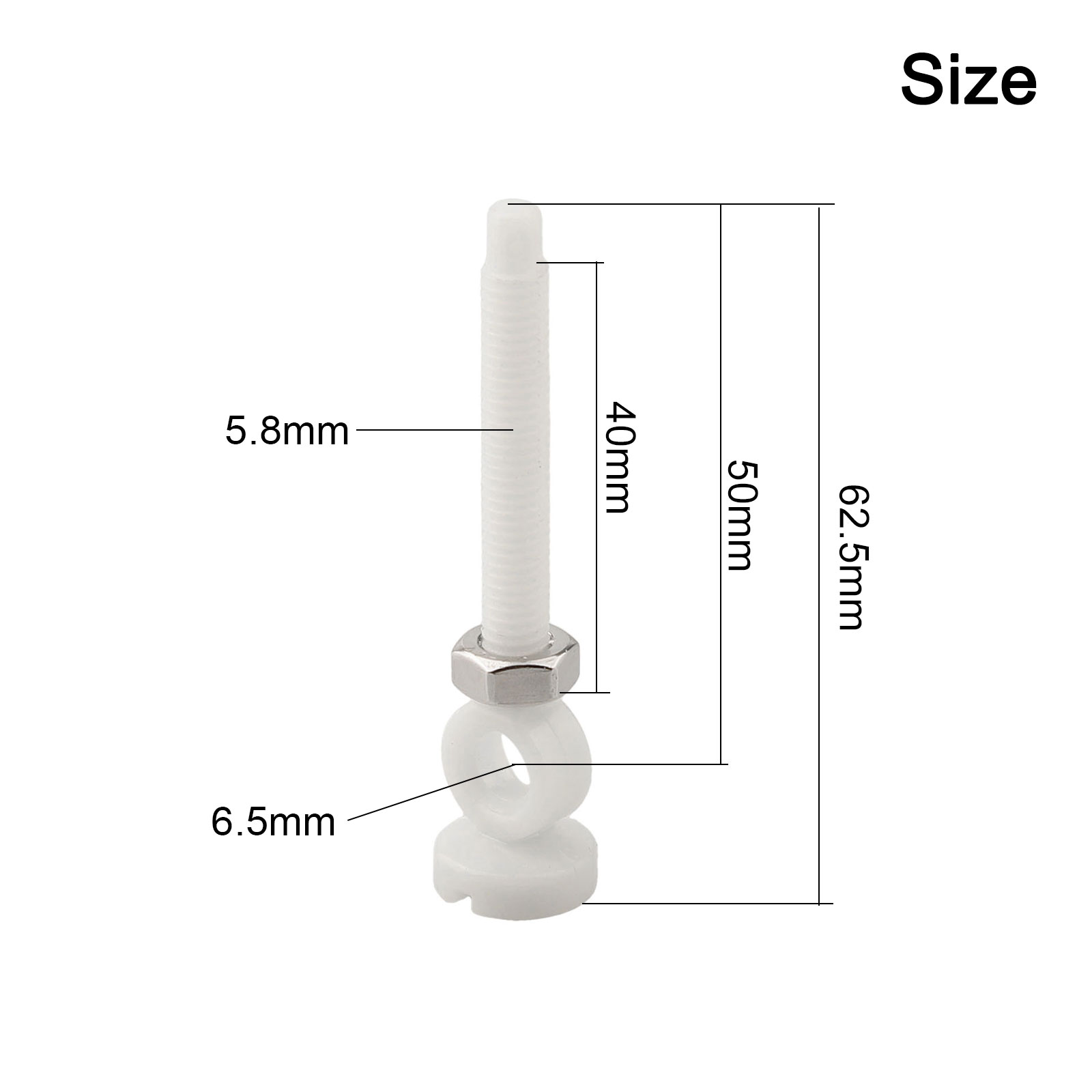 1pc 62/74mm Plastic Sink Screw - đánh giá và giá Home Hardware Bathroom Sinks