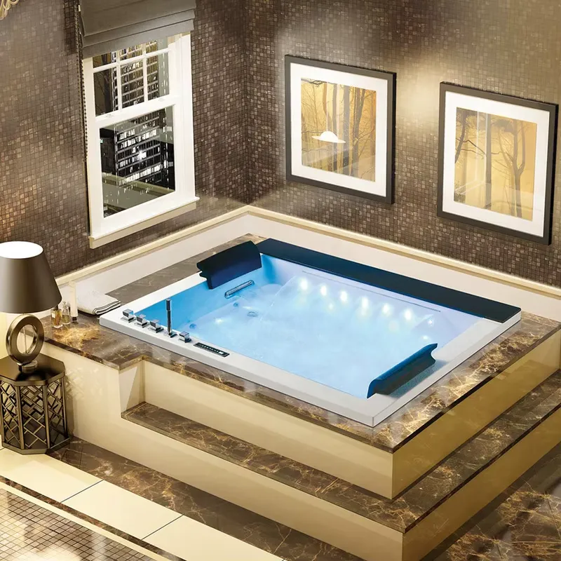 Double Bath Jacuzzi with Digit - đánh giá và giá Home Bathroom Jacuzzi