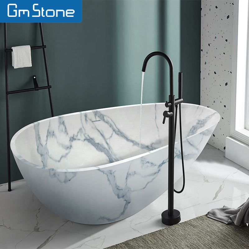 BathtubBlue White Porcelain Te - đánh giá và giá Home Bathroom Jacuzzi