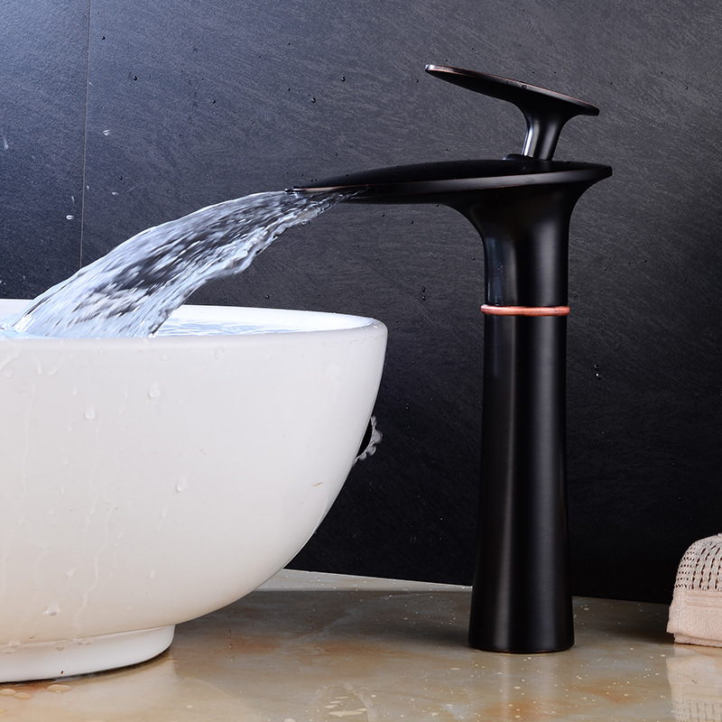 Waterfall Basin Faucet White G - đánh giá và giá Home Hardware Bathroom Sinks
